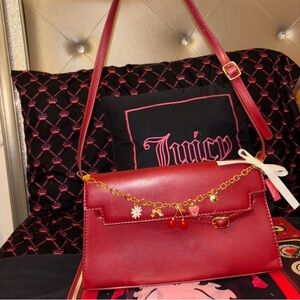 Juicy Couture Cherry Red Shoulder Bag